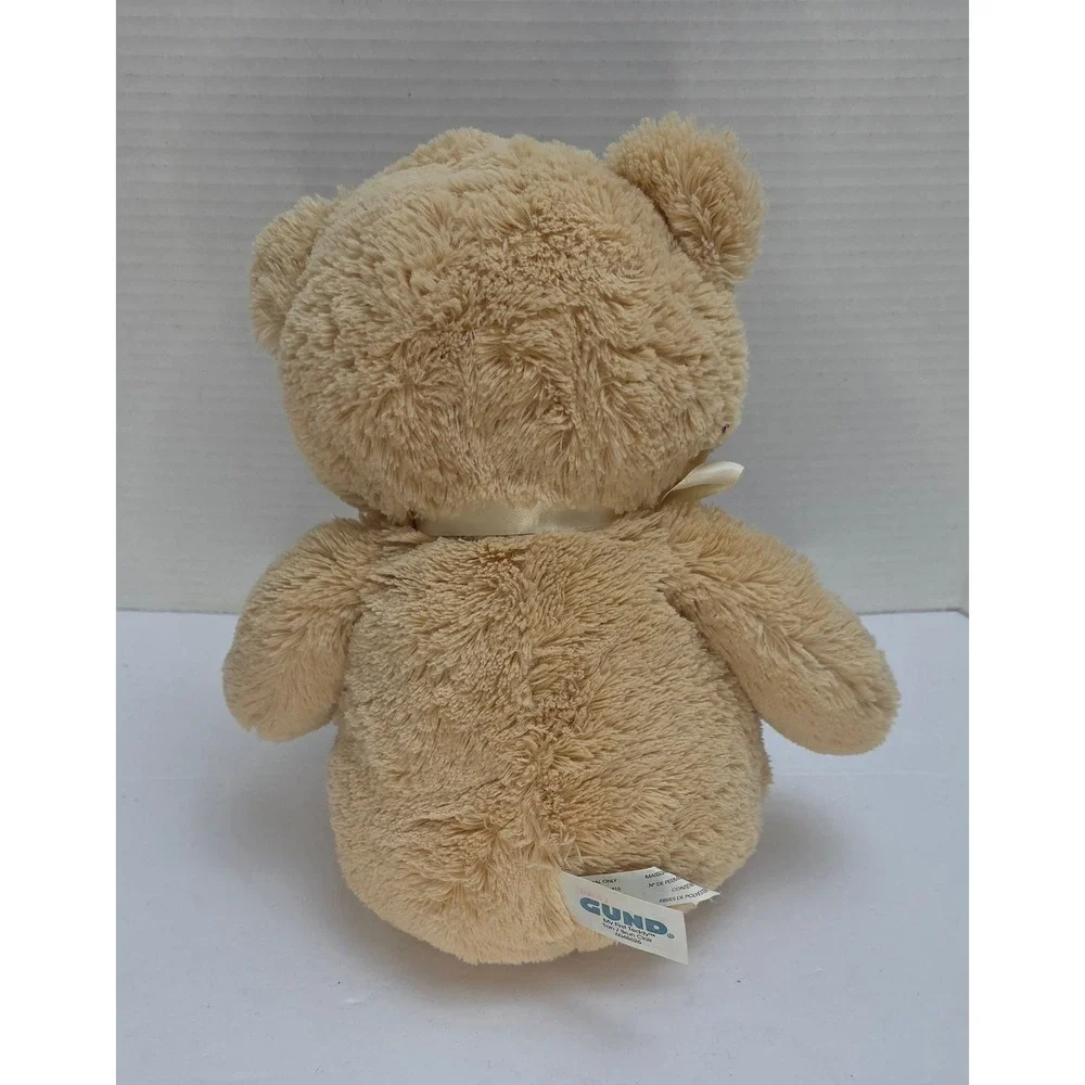 Baby Gund My First Teddy Tan Plush Stuffed Animal Bear 15 Inch 6048626 - Picture 2 of 6